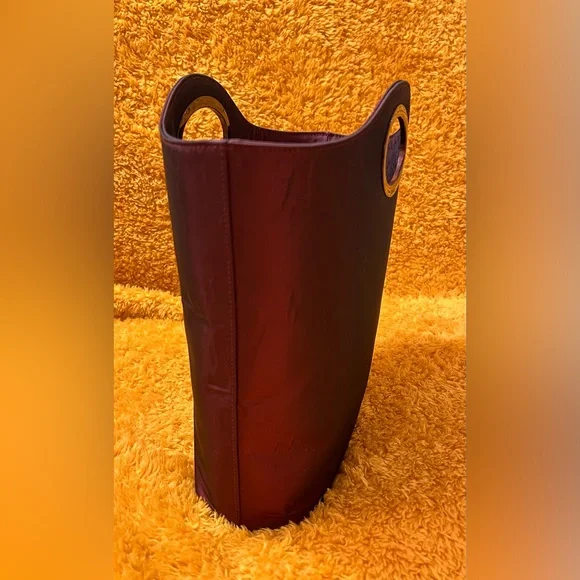 Gucci Bordeaux Nylon Bucket Tote - COA - Picture 3 of 13